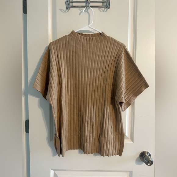 Tan Ribbed Sweater Set - Picture 2 of 4